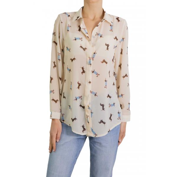 Camicia con bassotti 